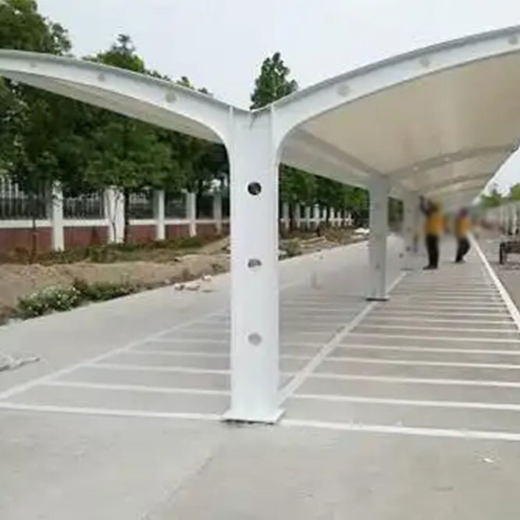 岳阳膜结构电动车棚