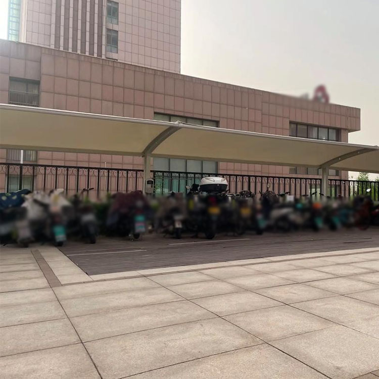 岳阳膜结构电动车棚