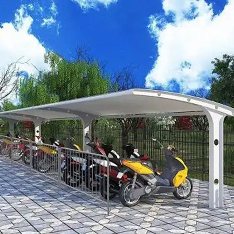 岳阳膜结构电动车棚